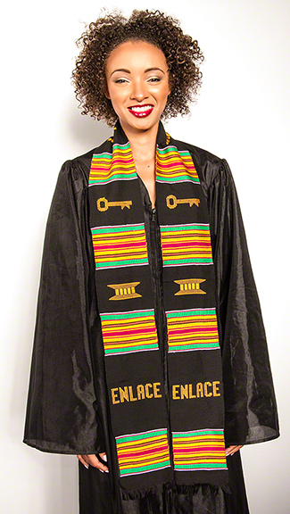 JM4-ENLACE Kente Stole JM4-ENLACE Kente Stole